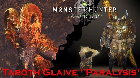 taroth glaive|Taroth Glaive Paralysis .